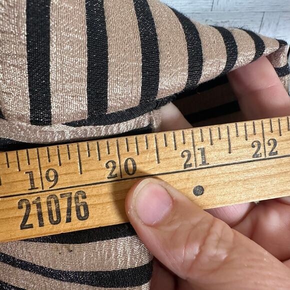 Joseph Ribkakk women’s blazer asymmetrical stripe Lagenlook academia 1 button  - Picture 8 of 9